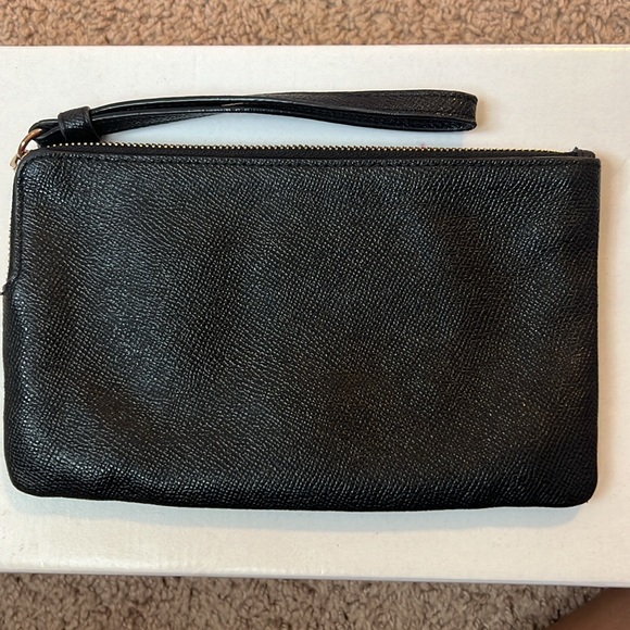 Coach black clutch / wristlet purse - Picture 2 of 3